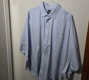 Brooks Brothers Light Blue Checkered Dress Shirt